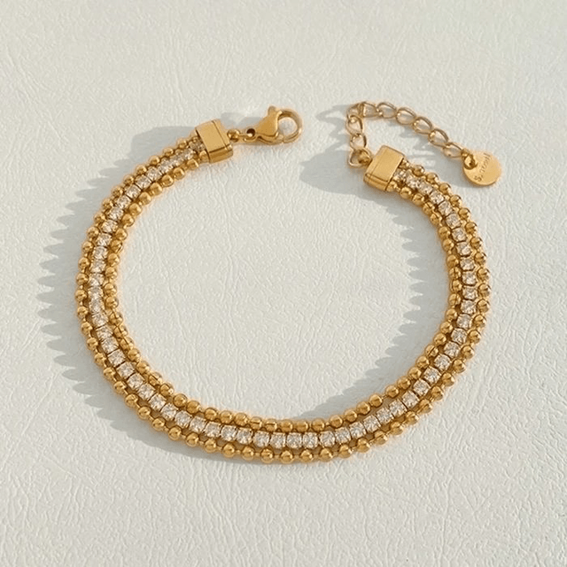 Bracelet 3 brins or